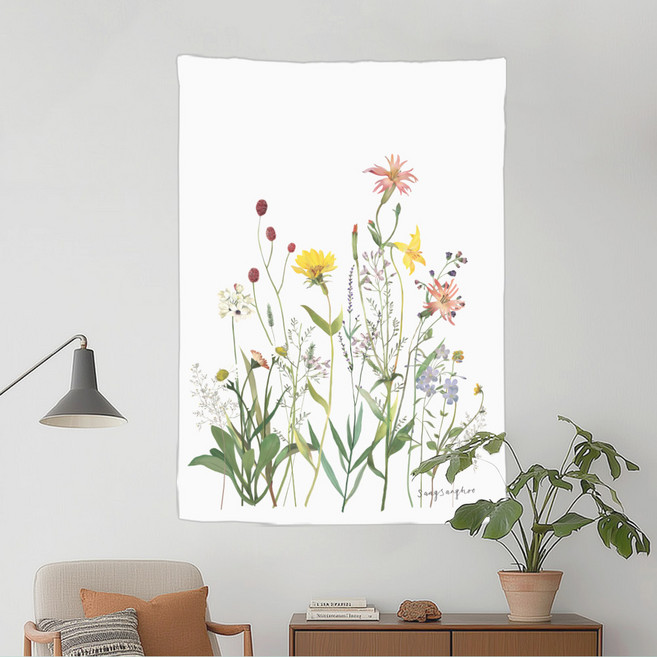 상상후 패브릭 포스터 창문 가리개 바란스