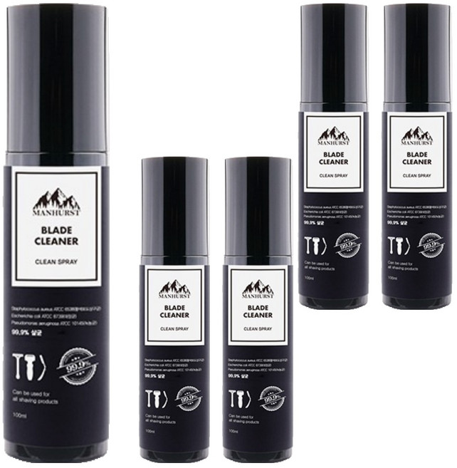 Manhurst 刀片清潔劑 100ml, 1入, 5個