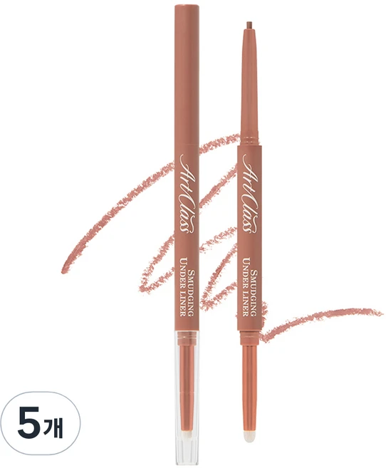 투쿨포스쿨 아트클래스 스머징 트임 라이너 0.12g, 4호 멜로우, 5개 - 쿠팡