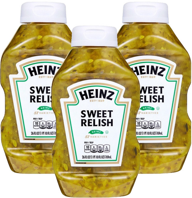 하인즈 스위트 랠리쉬, 769ml, 3개