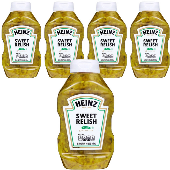 하인즈 스위트 랠리쉬, 769ml, 5개