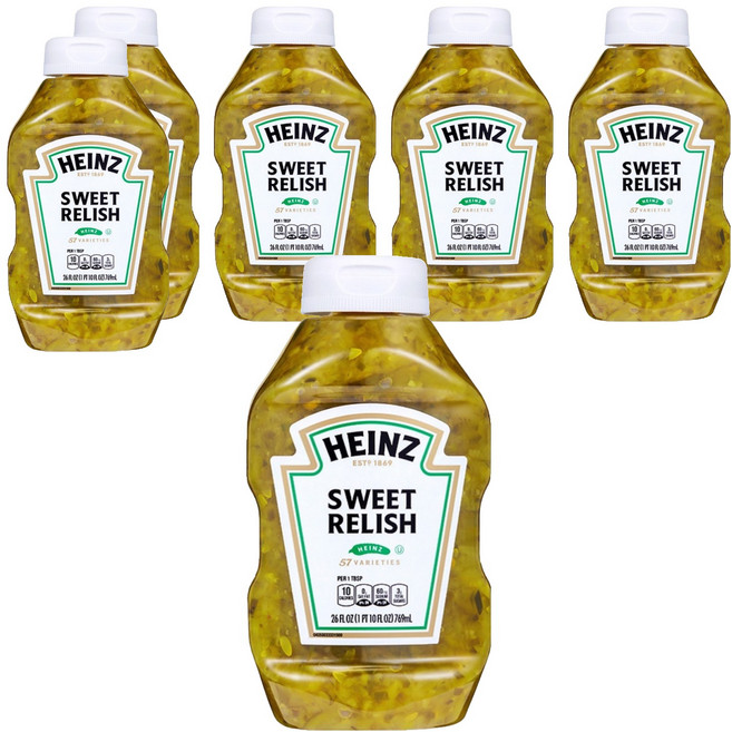 하인즈 스위트 랠리쉬, 769ml, 6개