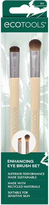 에코툴즈 인핸싱 아이 브러쉬 듀오 2종 세트, 1개 - 쿠팡