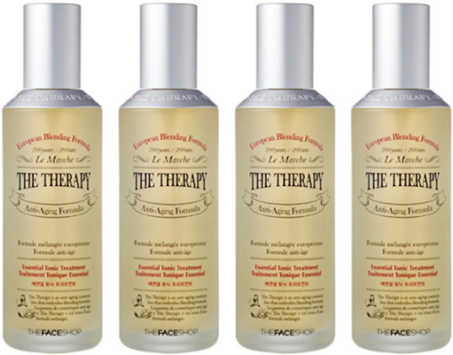더페이스샵 더테라피 에센셜 토닉 트리트먼트, 150ml, 4개
