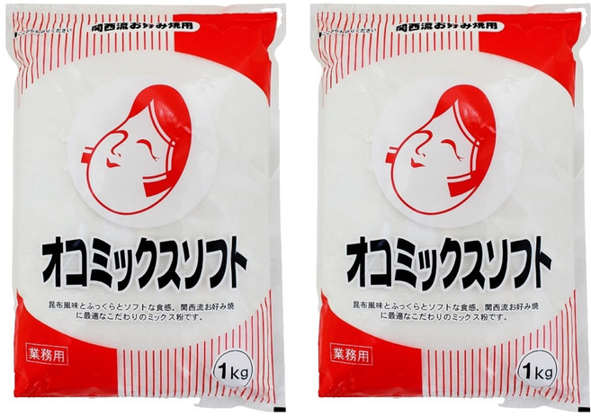 오타후쿠 오코믹스 소프트 파우더, 1kg, 2개