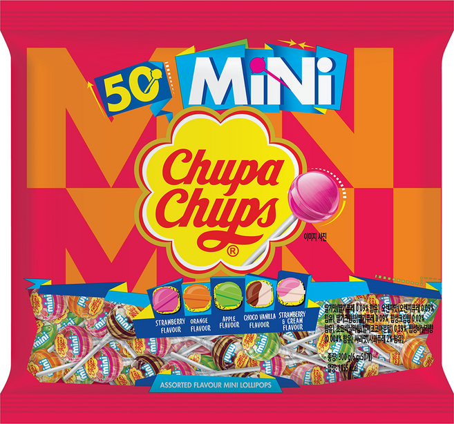 츄파춥스 미니 막대사탕, 300g, 1개