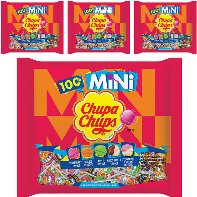 츄파춥스 미니, 600g, 4개