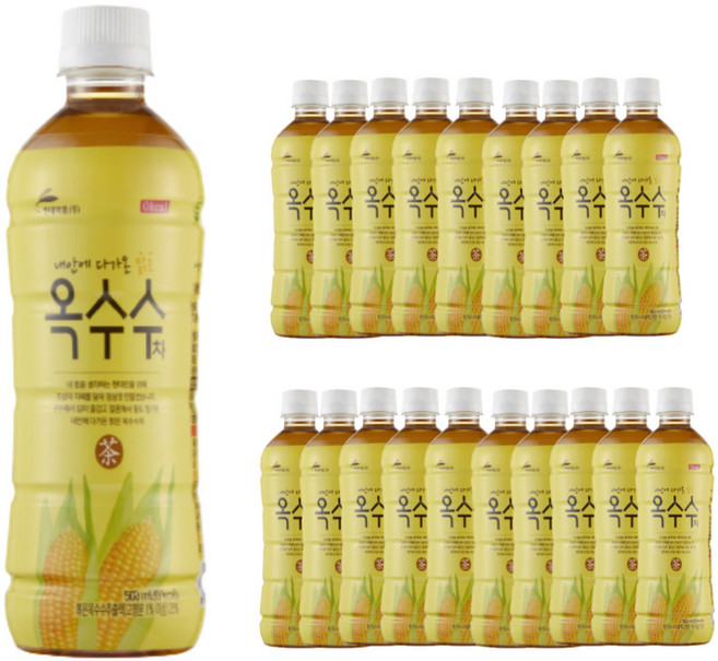 현대약품 내안에 다가온 옥수수차, 500ml, 20개