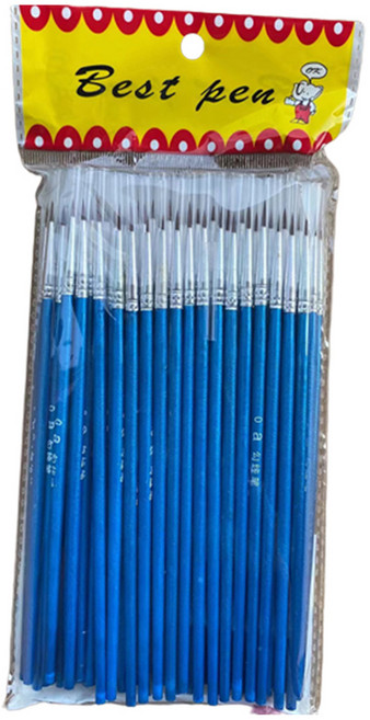 벨리안 미세 세필붓 브러쉬 0.6cm 0호 100p, S, 1개