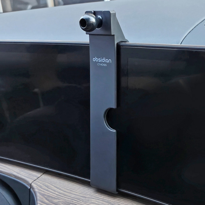 옵시디언 싼타페 5세대 MX5 계기판 좌우 핸드폰 거치대 전용마운트, 1개