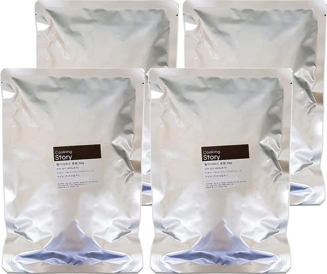 쿠킹스토리 딸기다이스, 50g, 4개