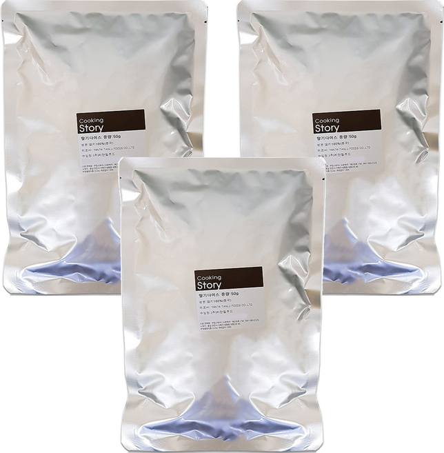 쿠킹스토리 딸기다이스, 50g, 3개