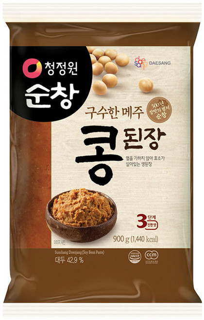 청정원순창 콩된장, 1개, 900g