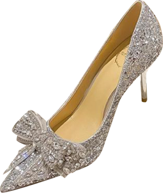 페이퍼먼츠 블링블링 올 크리스탈 하이힐 8cm 00890