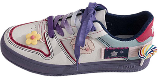 Paperments Peopullin花朵可愛休閒運動鞋 00626