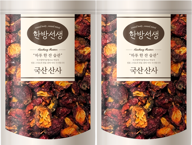한방선생 산사, 150g, 2개