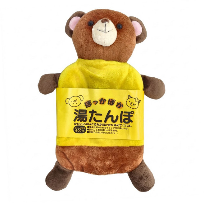 Skater 小熊造型傳統冰枕 JH-11225 600ml, 1個