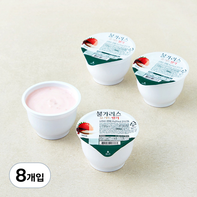 남양유업 불가리스 요거트 딸기, 340g, 2개