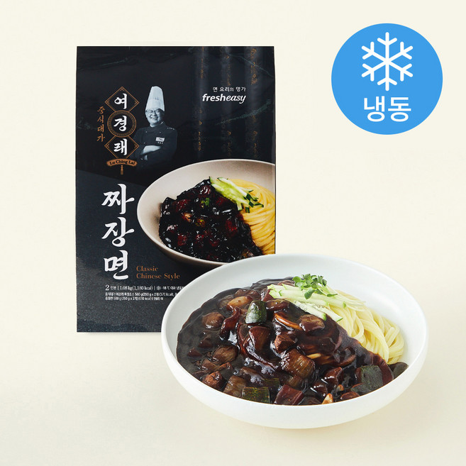 중식대가 여경래 짜장면 2인분 (냉동), 1.08kg, 1개