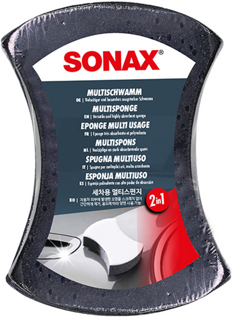 소낙스 멀티 스펀지, 1개, 블랙