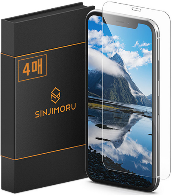 신지모루 신지글래스 2.5D 강화유리 휴대폰 액정보호필름 4p, 1세트