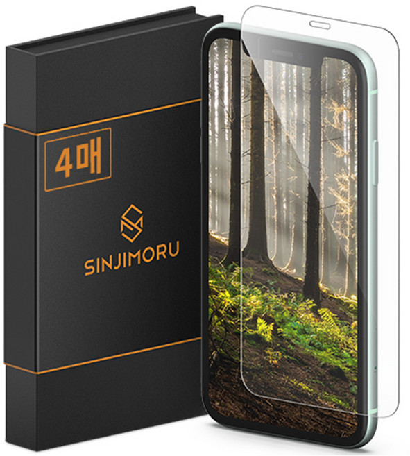 신지모루 신지글래스 2.5D 강화유리 휴대폰 액정보호필름 4p, 1세트