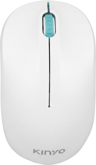 Kinyo 2.4GHz 無線滑鼠, GKM-911, 綠色