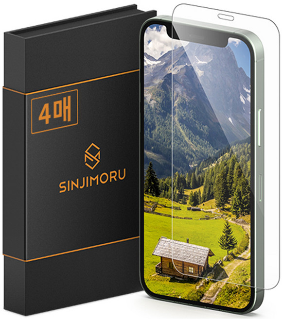 신지모루 신지글래스 2.5D 강화유리 휴대폰 액정보호필름 4p, 1세트