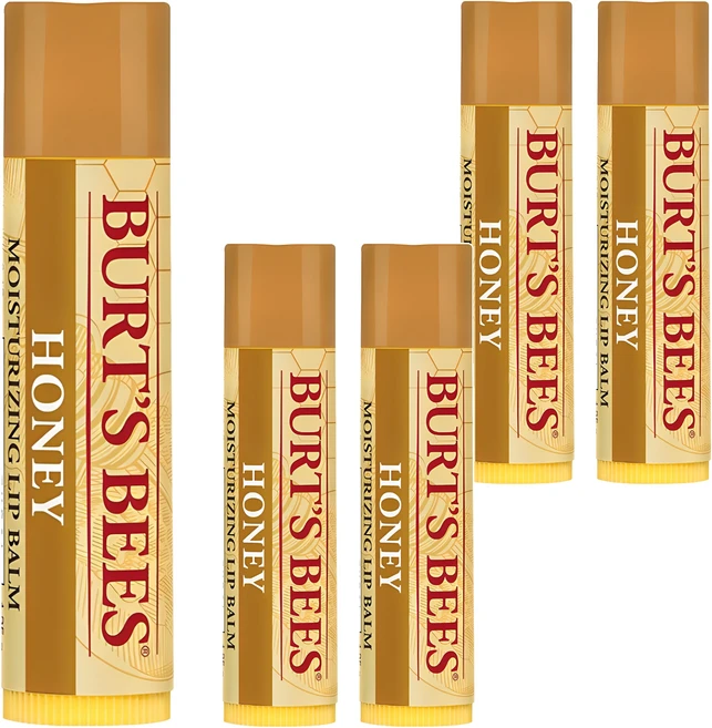 버츠비 모이스춰라이징 립밤, 허니, 4.25g, 5개 - 쿠팡