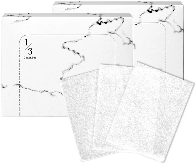 크리스마 1/3 화장솜, 160매입, 2개 - 쿠팡