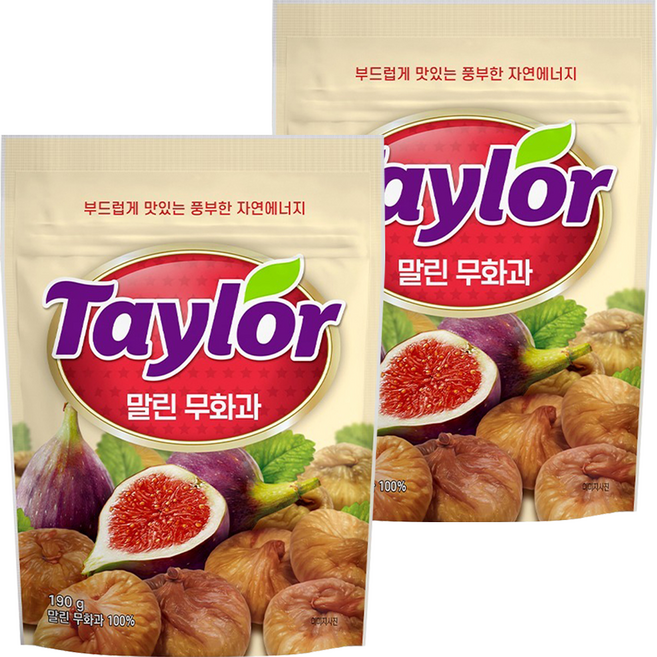 테일러 말린무화과, 190g, 2개
