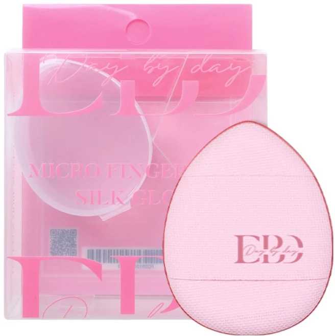 Daybyday 마이크로 핑거 퍼프 12p, 1개, 실크 글로우 - 쿠팡