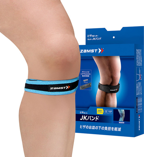 잠스트 JK BAND 무릎보호대, 1개, 블루