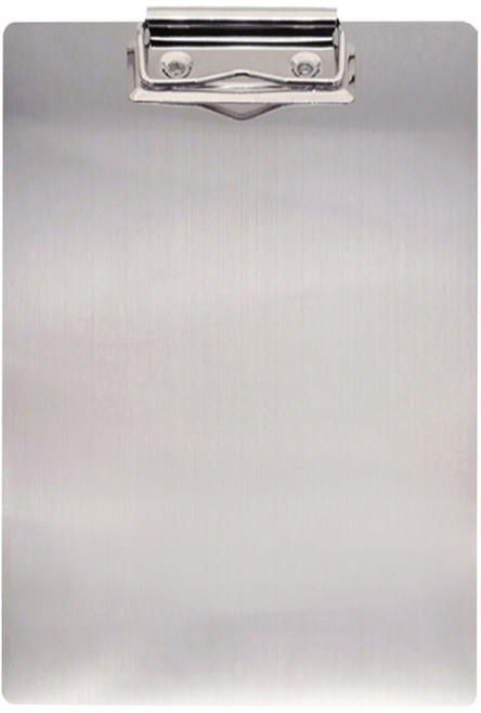 스테인레스 클립보드 A4, 실버, 1개