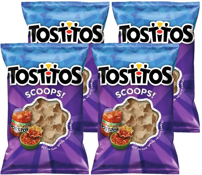 프리토레이 토스티토스 스쿱 또띨라 칩, 283.5g, 4개