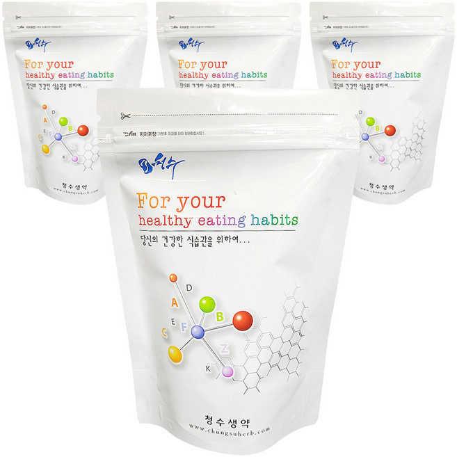 청수생약 계피분말, 500g, 4개