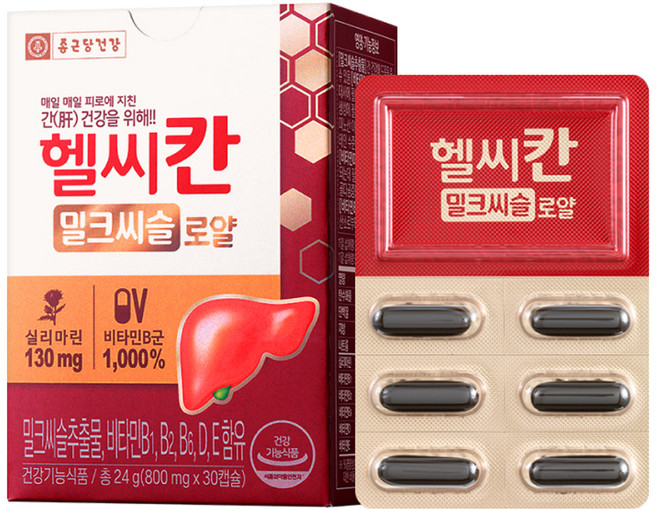 종근당건강 헬씨칸 로얄 영양제, 30정, 1개