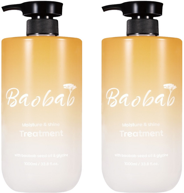 라온바오밥 프리미엄 트리트먼트, 2개, 1L
