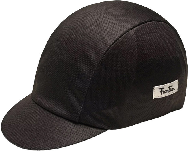 Frontier Classic Cycling Cap 經典自行車小帽 台灣產, 純黑色, 1個