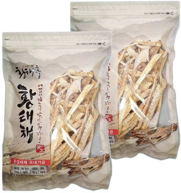 황태후 황태채, 150g, 2개