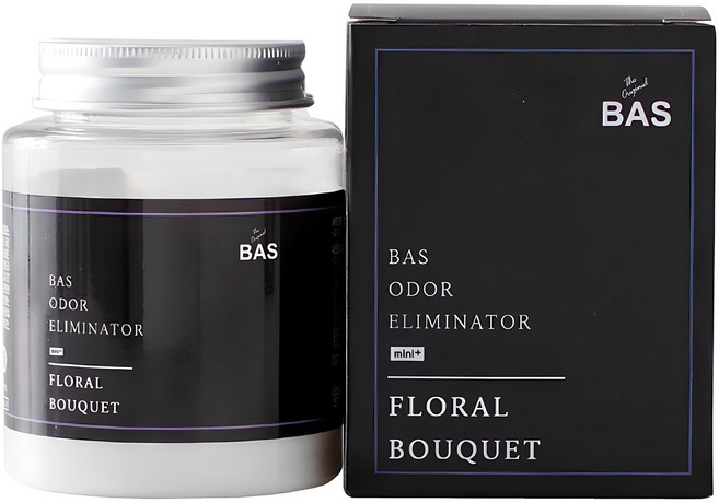 BAS 미니 플러스 차량용탈취제 플로랄부케, 160g, 1개