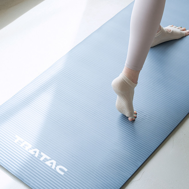 트라택 NBR 쿠셔닝 요가매트 15mm, 애쉬블루, 1개