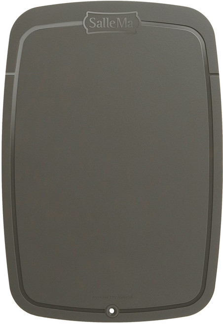 샐마 칼자국 없는 TPU 프리미엄 도마, 스톤그레이, 1개