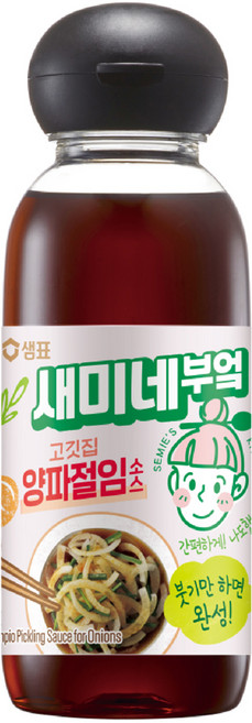 새미네부엌 고깃집 양파절임소스, 360g, 1개