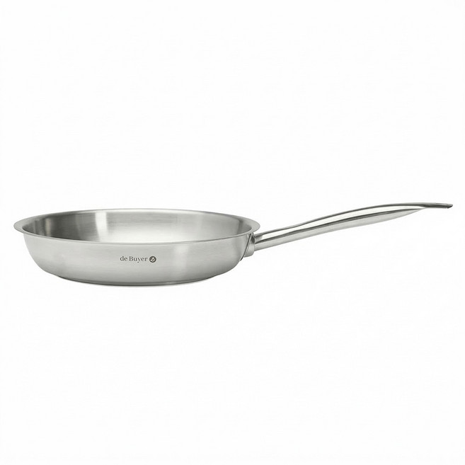 de Buyer 畢耶 Prim’Appety系列 不鏽鋼平底鍋 適用IH爐, 28cm, 不鏽鋼, 1個