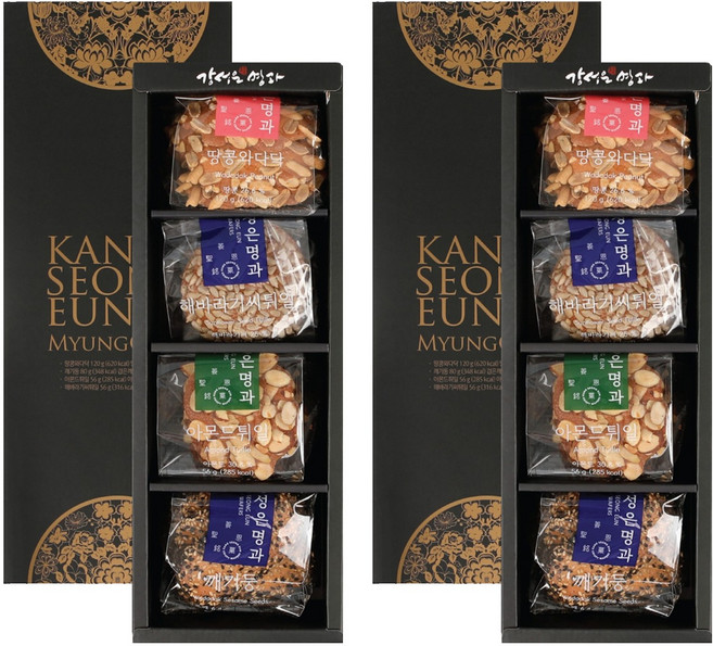 강성은명과 프리미엄 전통과자 국화세트, 단품, 2세트