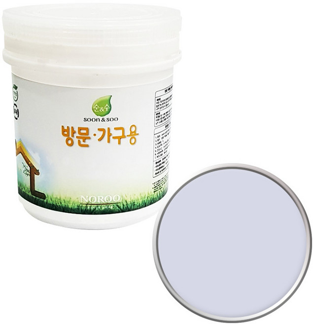 순앤수 방문 가구용 페인트, 베이비라일락NR6010, 1L, 1개