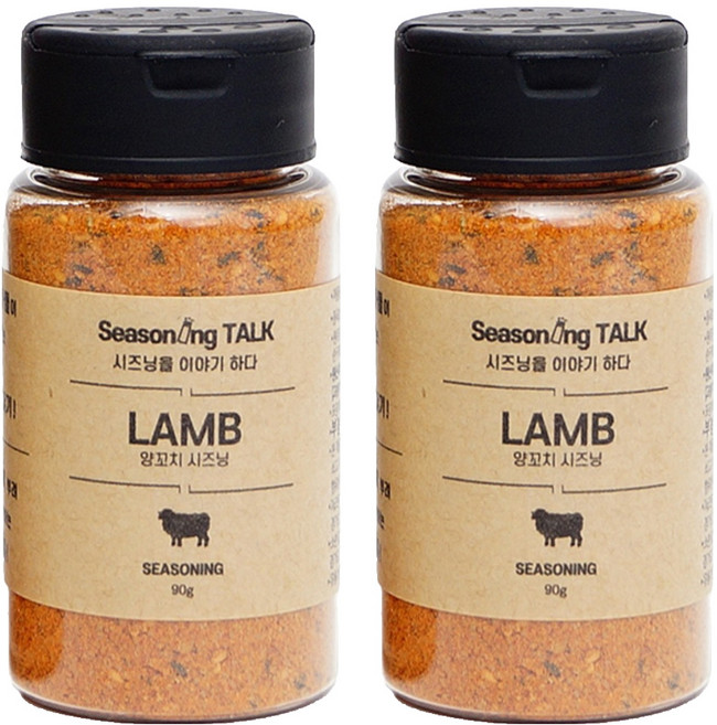 시즈닝톡 양꼬치 시즈닝, 90g, 2개
