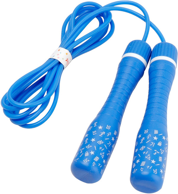 Ksy 加長版兒童跳繩, 藍色, 1條