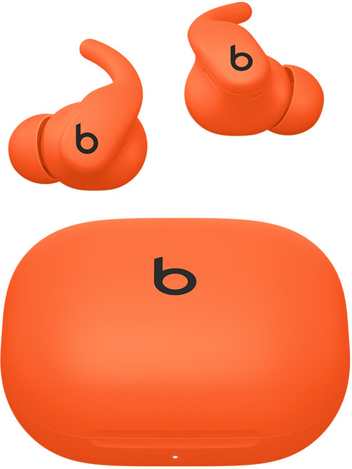 Apple Beats Powerbeats Fit 블루투스 이어폰, 스파크 오렌지